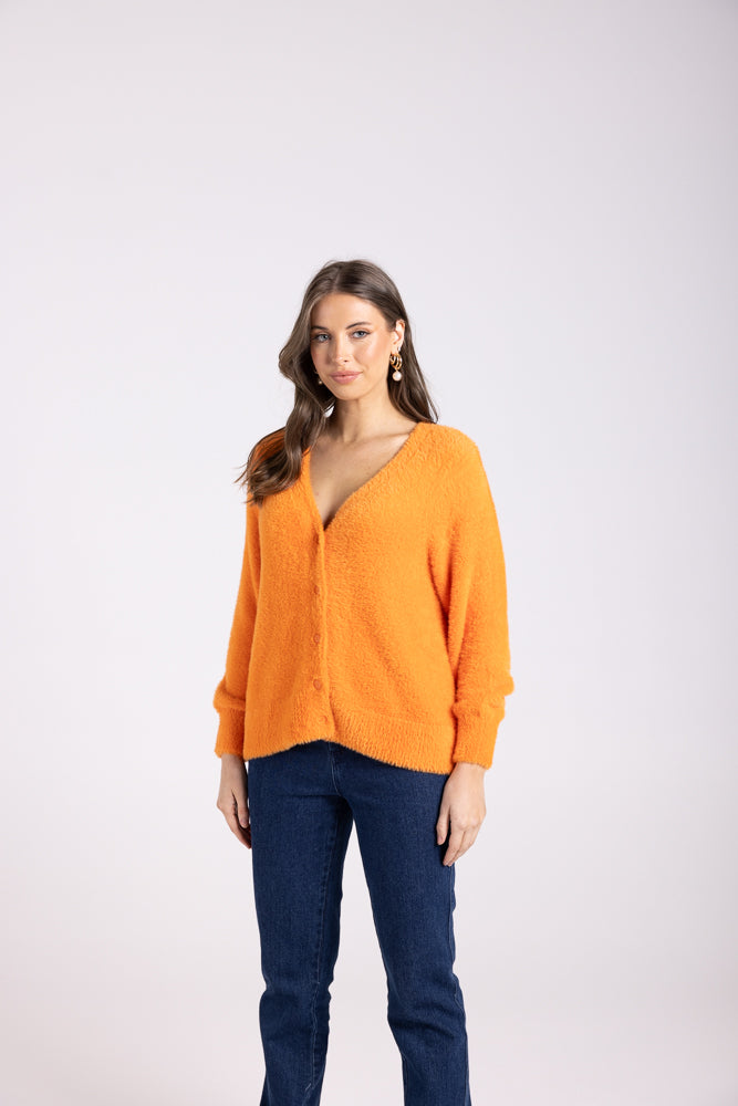 3006 - FLUFFY CARDIGNAN 7/8 SLV