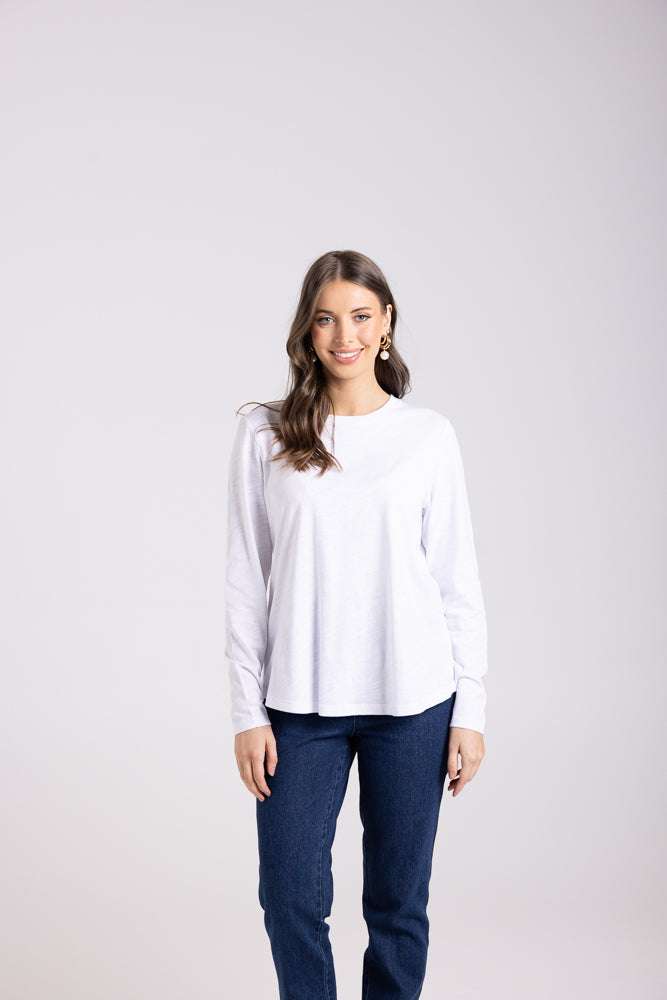 3026 - CREW LONG SLV T-SHIRT