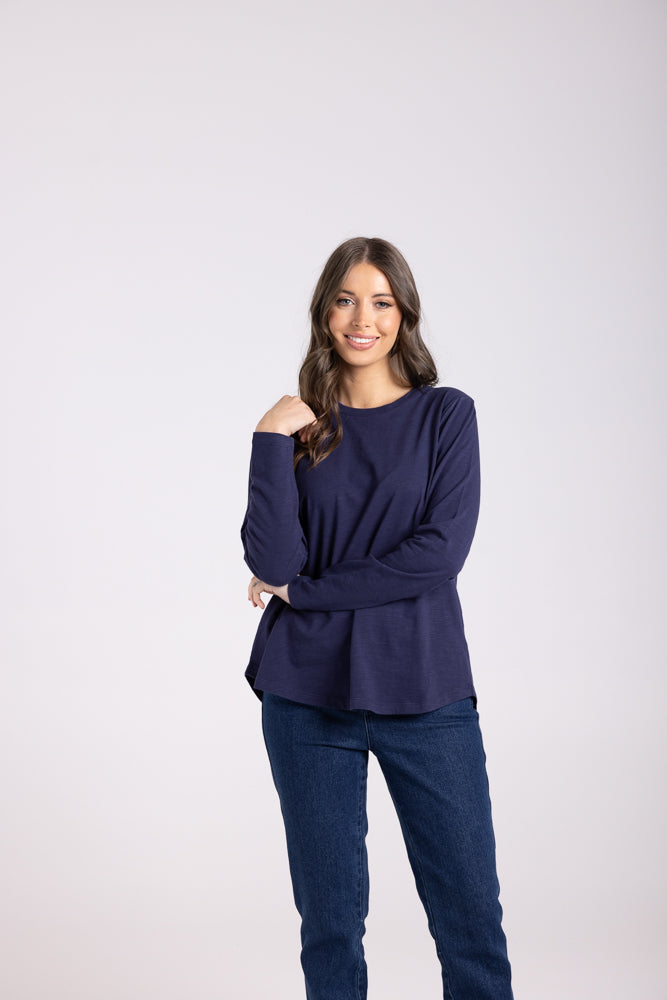 3026 - CREW LONG SLV T-SHIRT