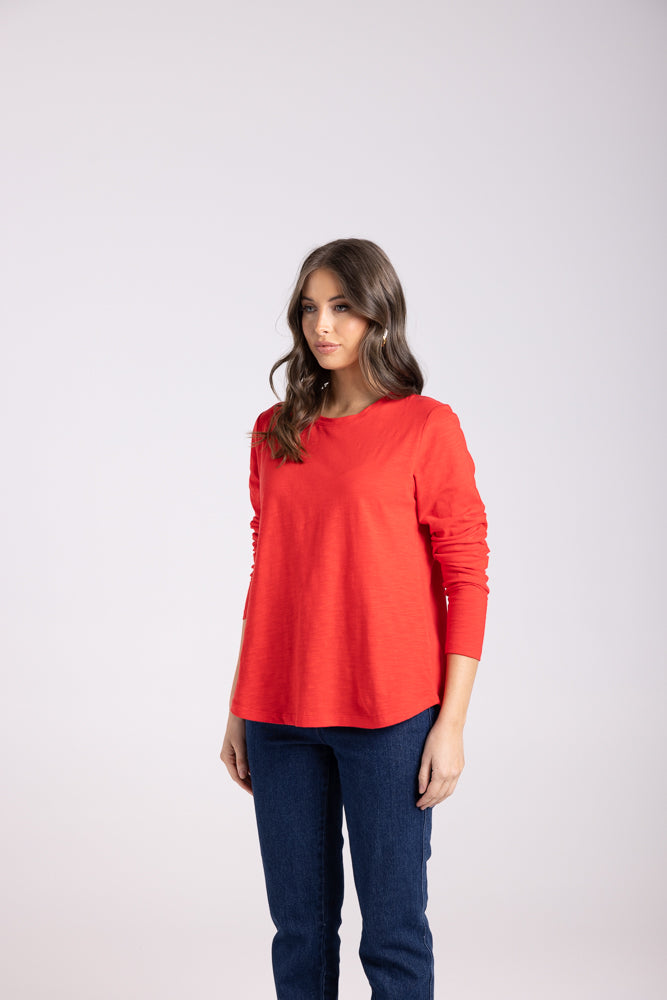 3026 - CREW LONG SLV T-SHIRT