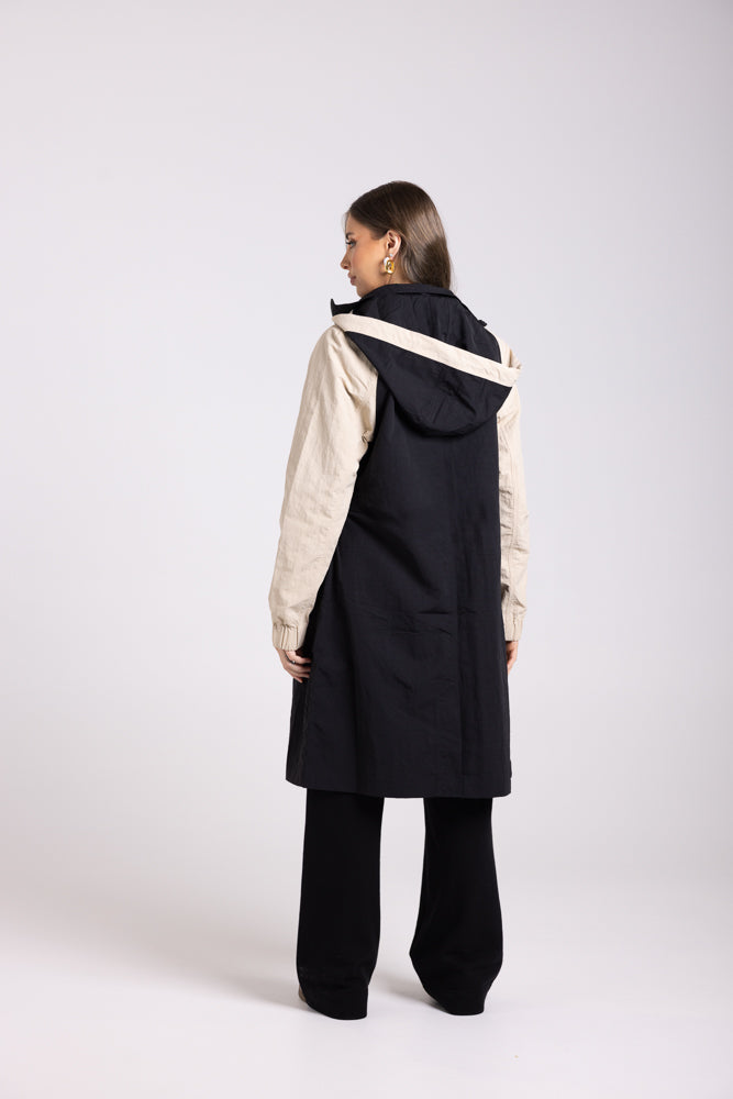 3048 - CRUSHED LUX TWO TONE JACKET