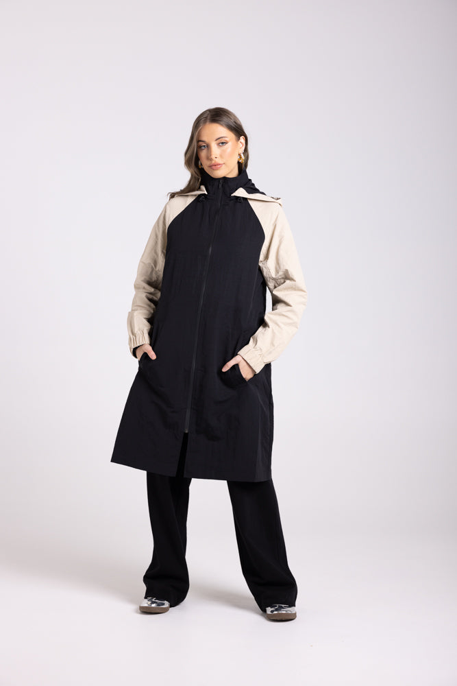 3048 - CRUSHED LUX TWO TONE JACKET