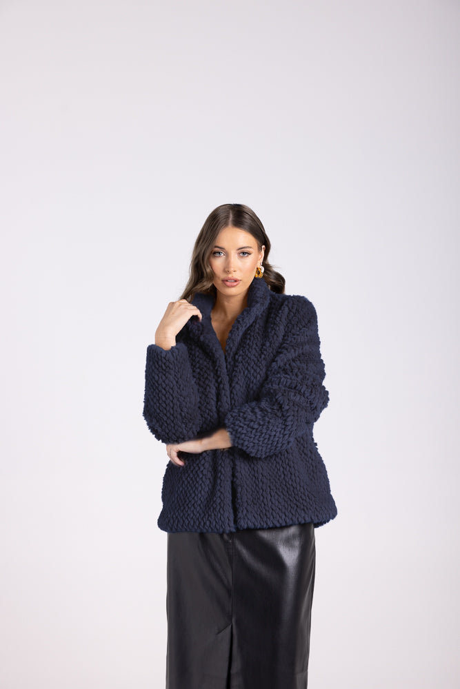 3098 - SHORT TEDDY COAT