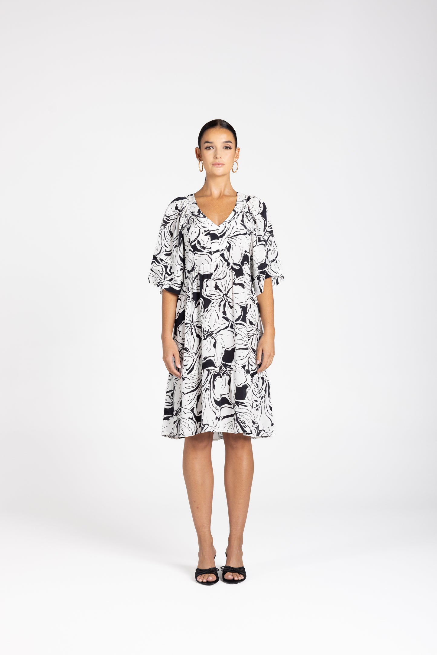 3214 - Hibiscus short Dress