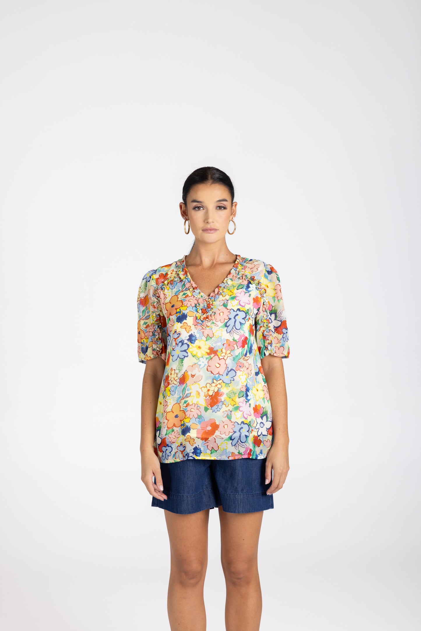 3226 - Christine Print Top