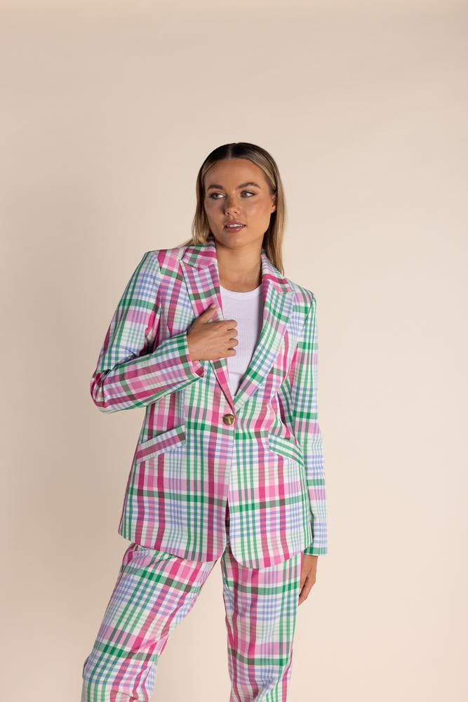 2825 - MULTI CHECK BLAZER