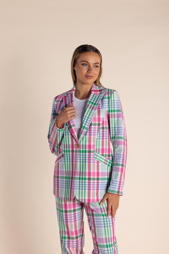2825 - MULTI CHECK BLAZER
