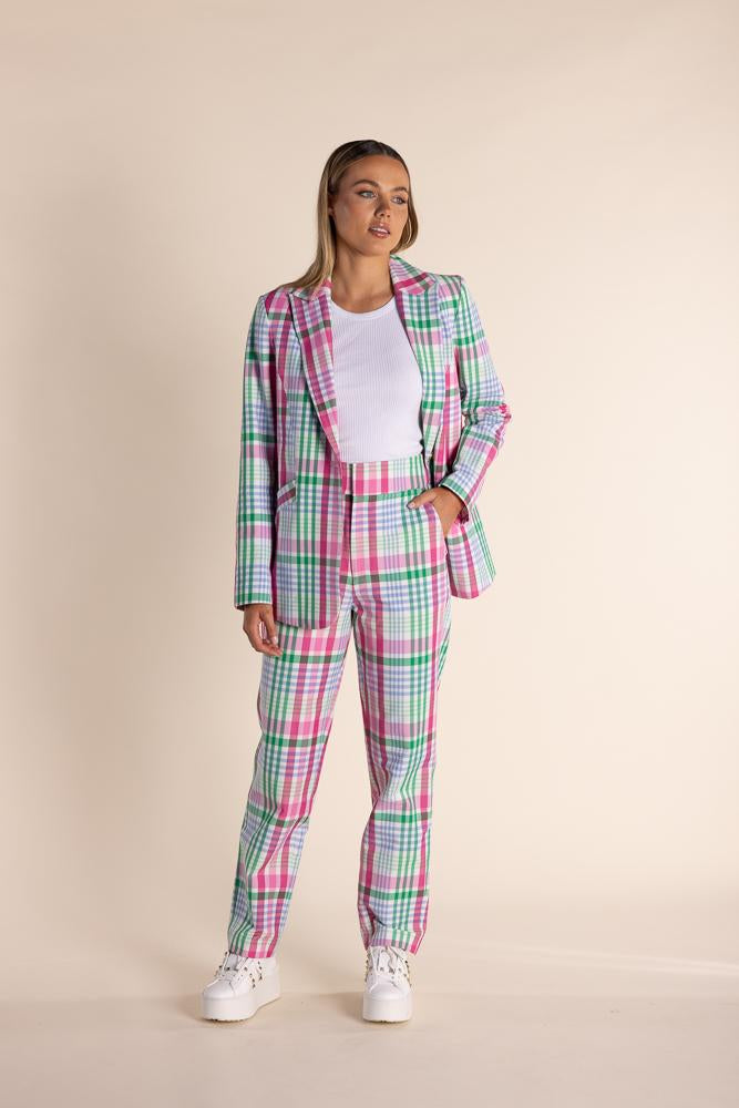 2826 - MULTI CHECK 7/8 PANT