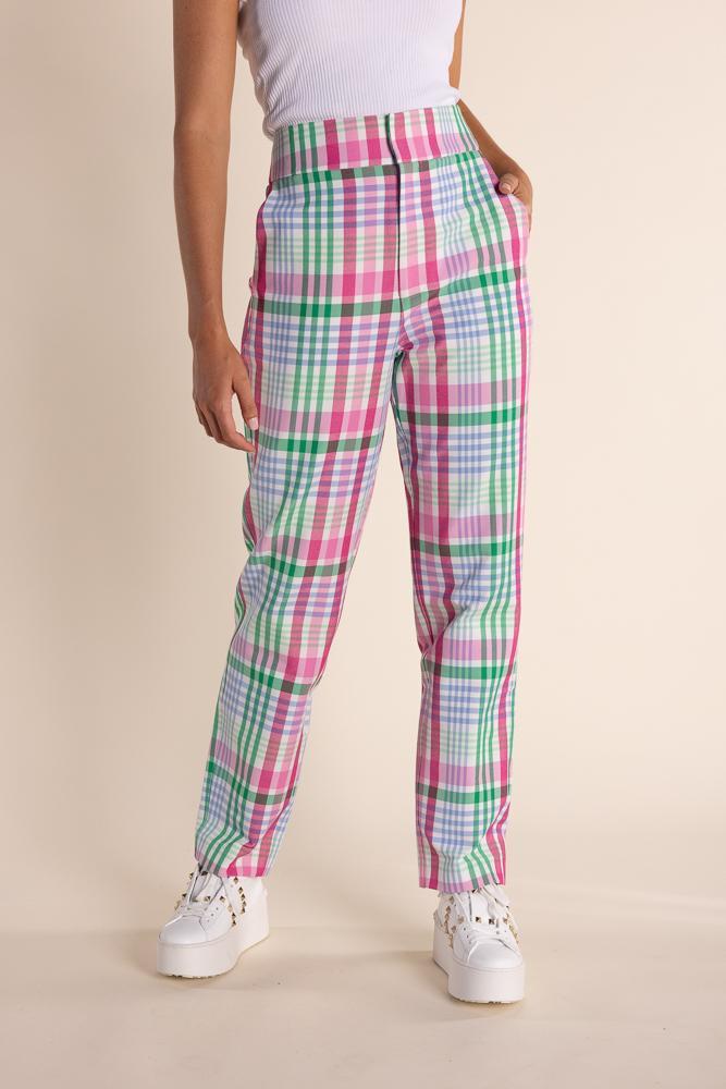 2826 - MULTI CHECK 7/8 PANT