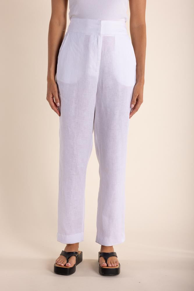 2828 - LINEN 7/8 PANT