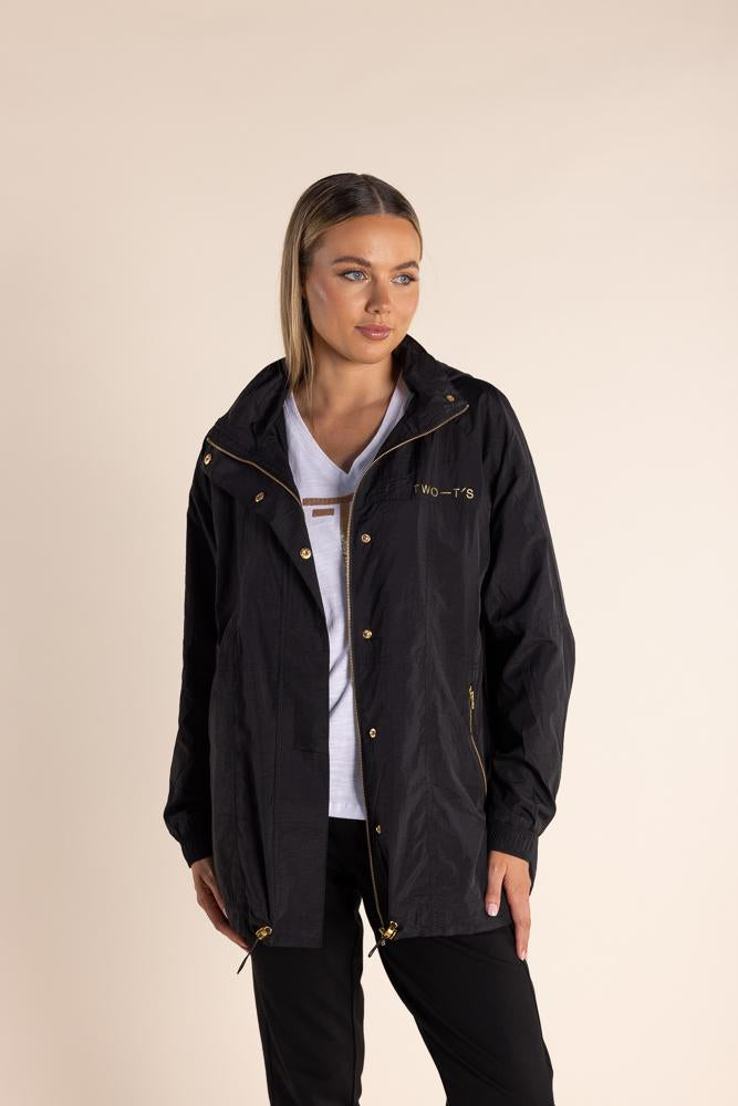 2838 - SPRAY JACKET W/ GOLD LOGO