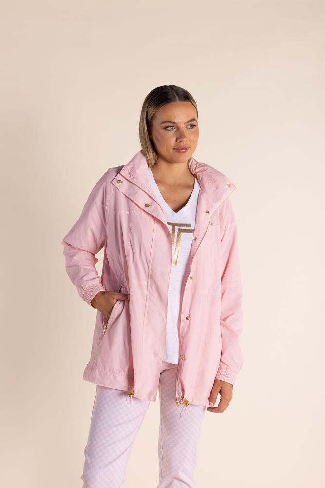 2838 - SPRAY JACKET W/ GOLD LOGO