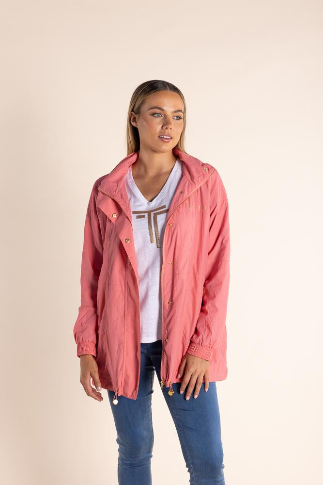 2838 - SPRAY JACKET W/ GOLD LOGO