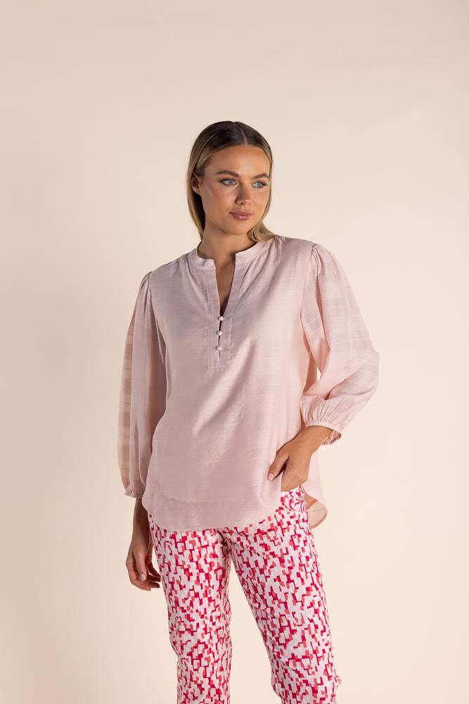 2854 - SHEER CHECK TOP