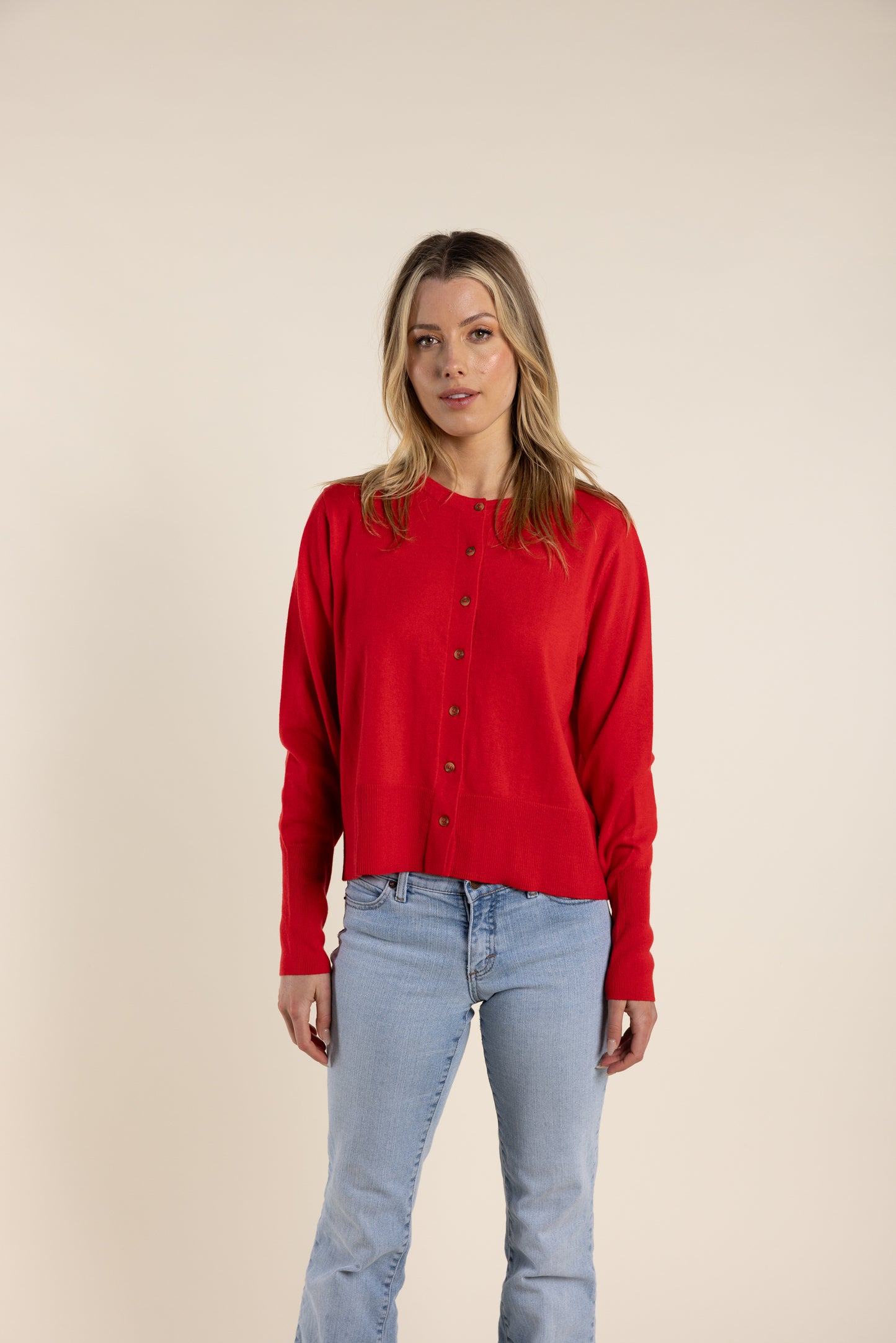 2720 Merino Cropped Cardigan