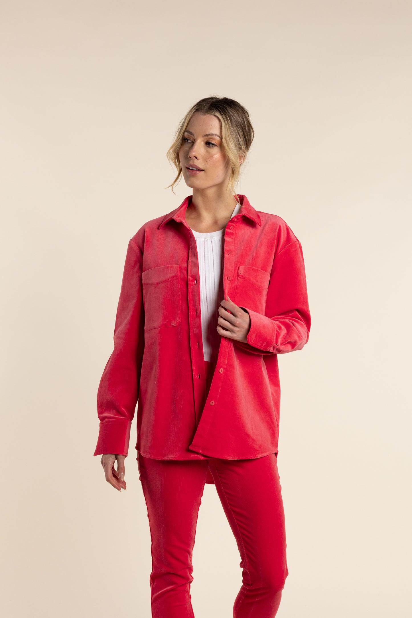 2750 Baby Cord Shirt Jacket