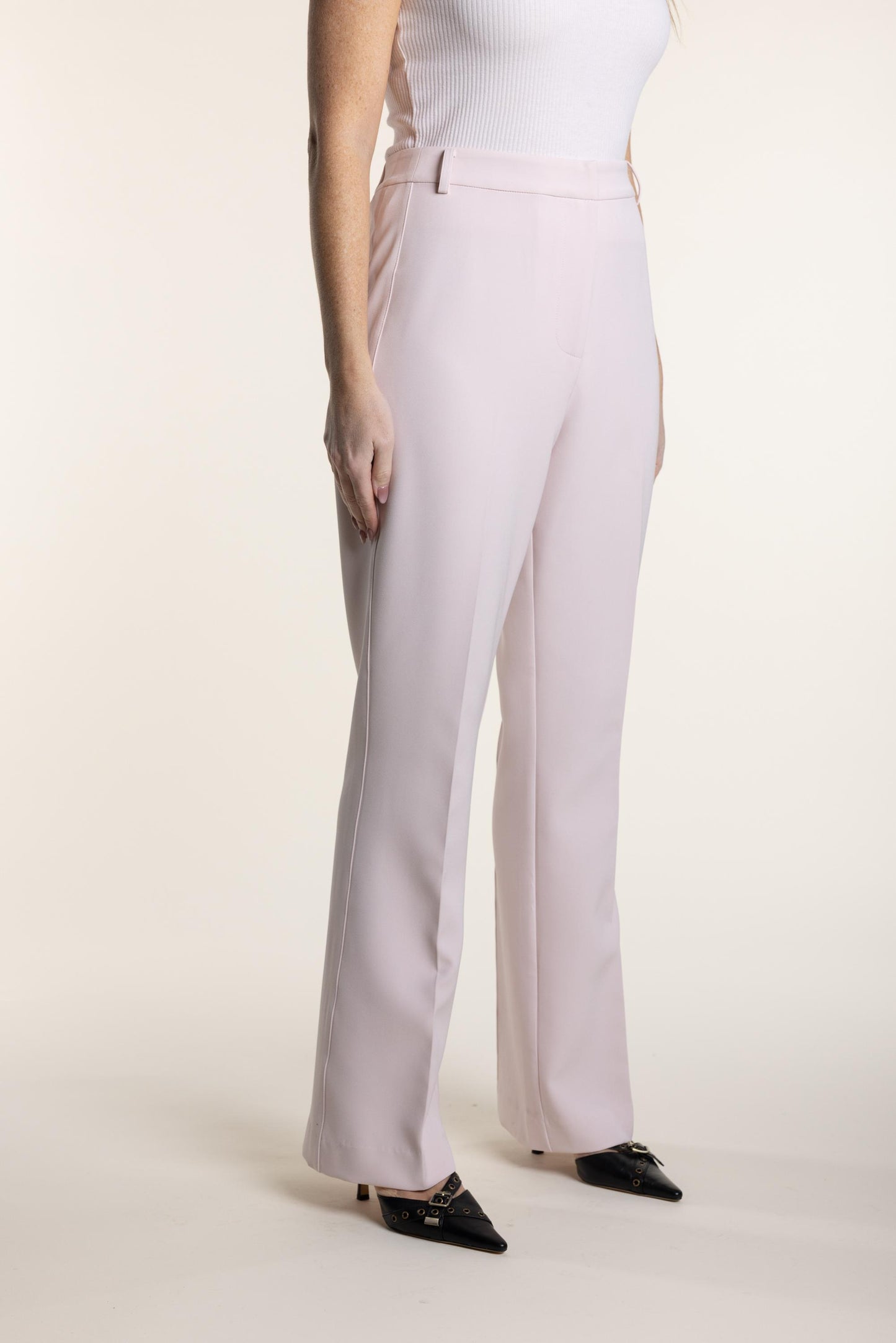 2764 Suit Pant W/Elastic Back Waist
