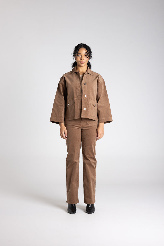 CORD JACKET - 3391
