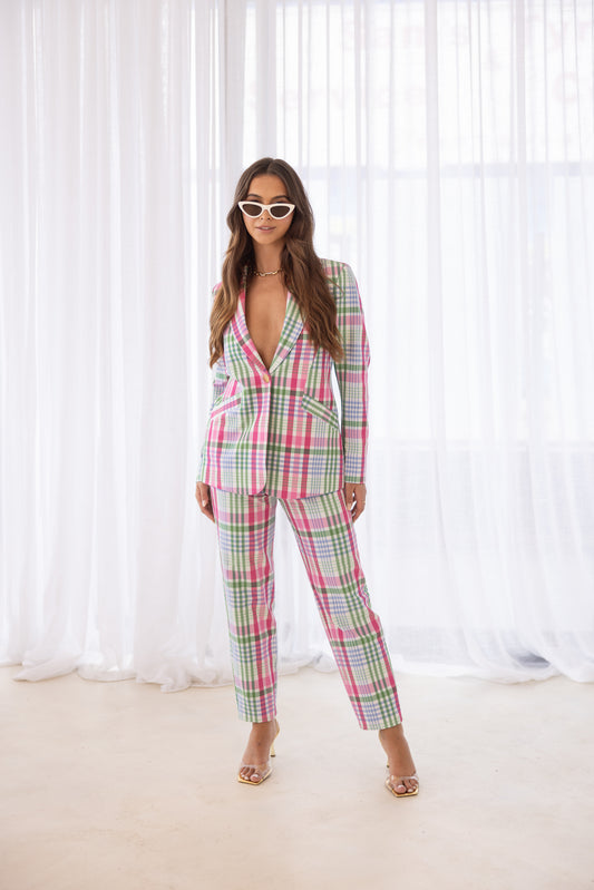 2825 - MULTI CHECK BLAZER