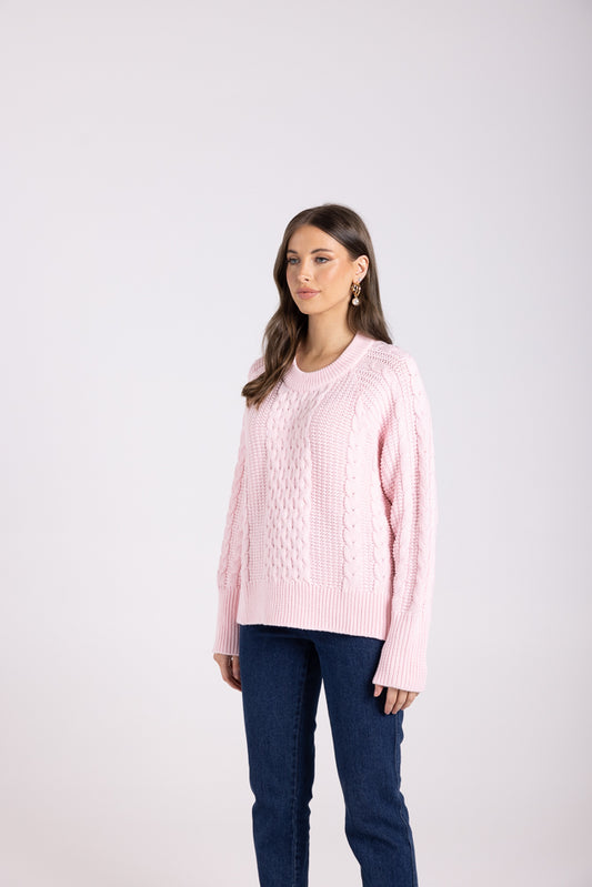 3000 - COTTON CABLE KNIT