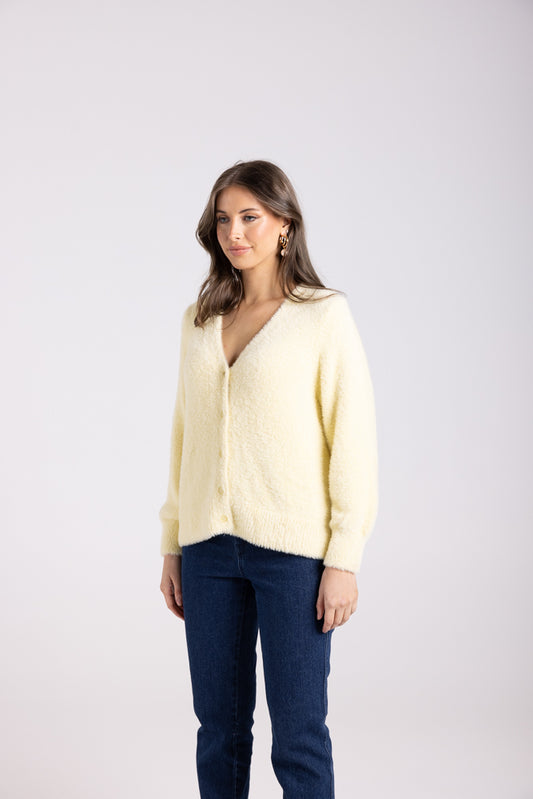 3006 - FLUFFY CARDIGNAN 7/8 SLV