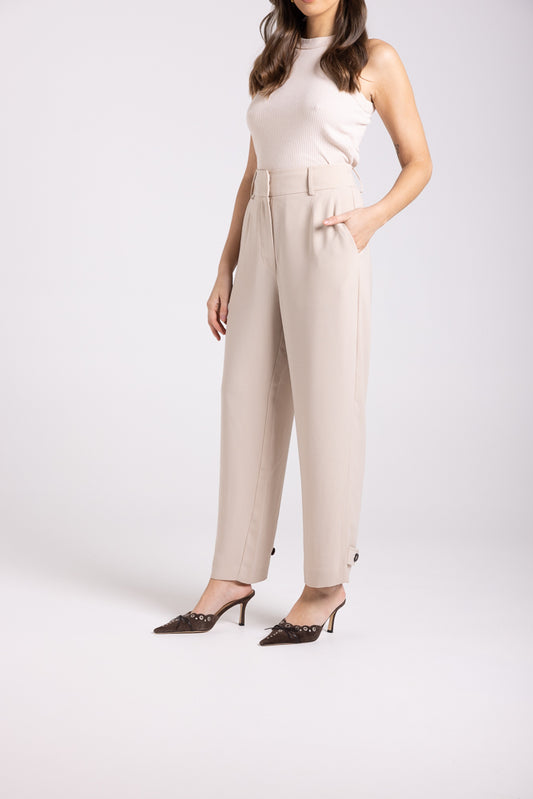 3065 - 7/8 PANT WITH LEG TAB