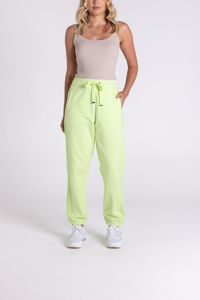 3132 - TRACK PANT W/RIB TRIM