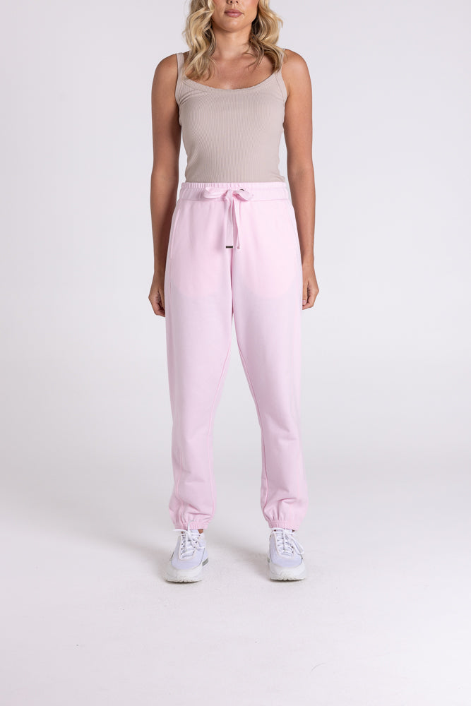 3132 - TRACK PANT W/RIB TRIM