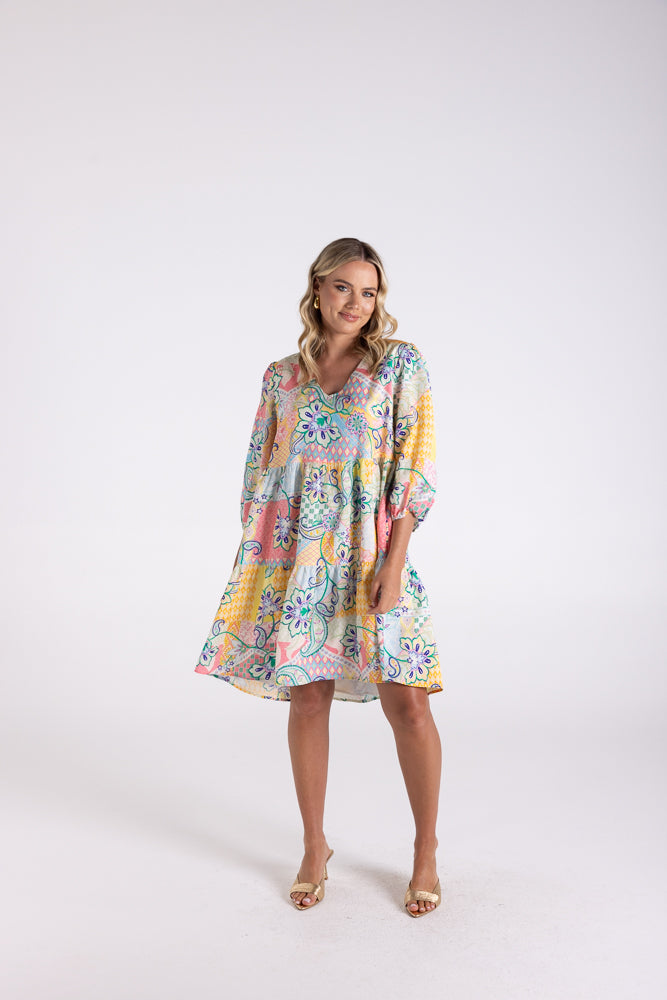 3138 - STELLA PRINT DRESS