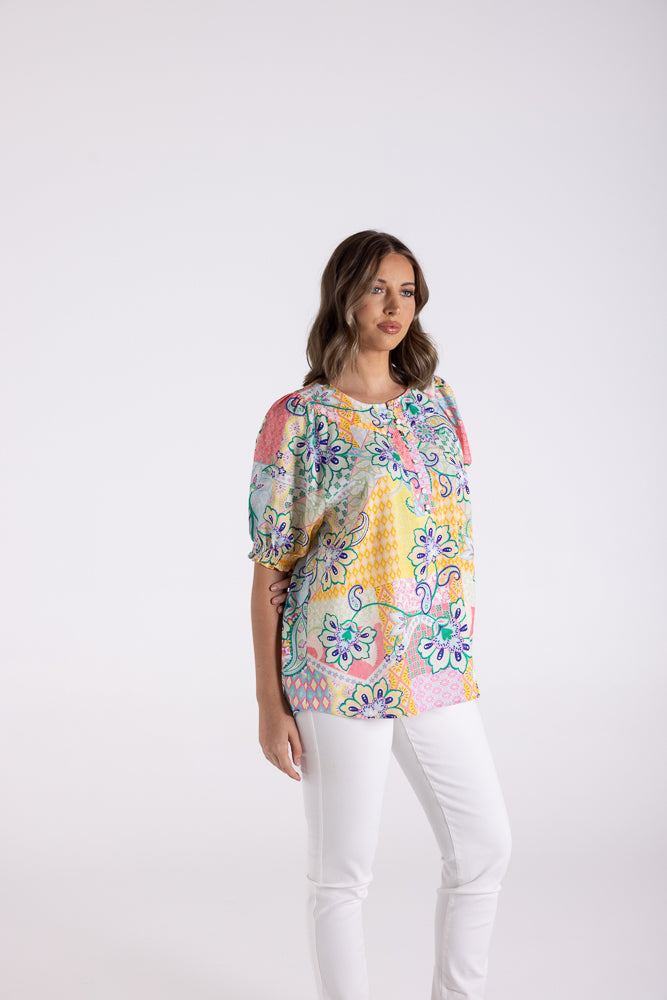 3139 - STELLA PRINT TOP