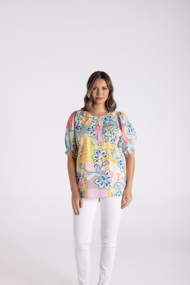 3139 - STELLA PRINT TOP