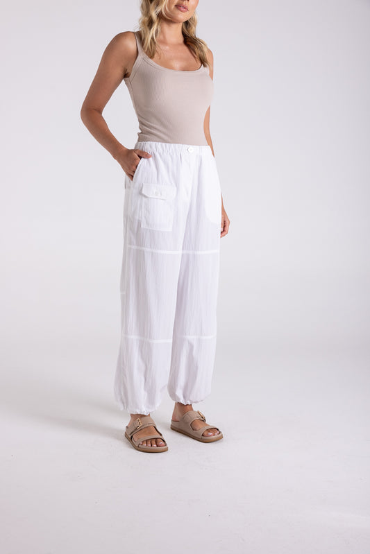 3161 - CRINKLE CARGO PANT