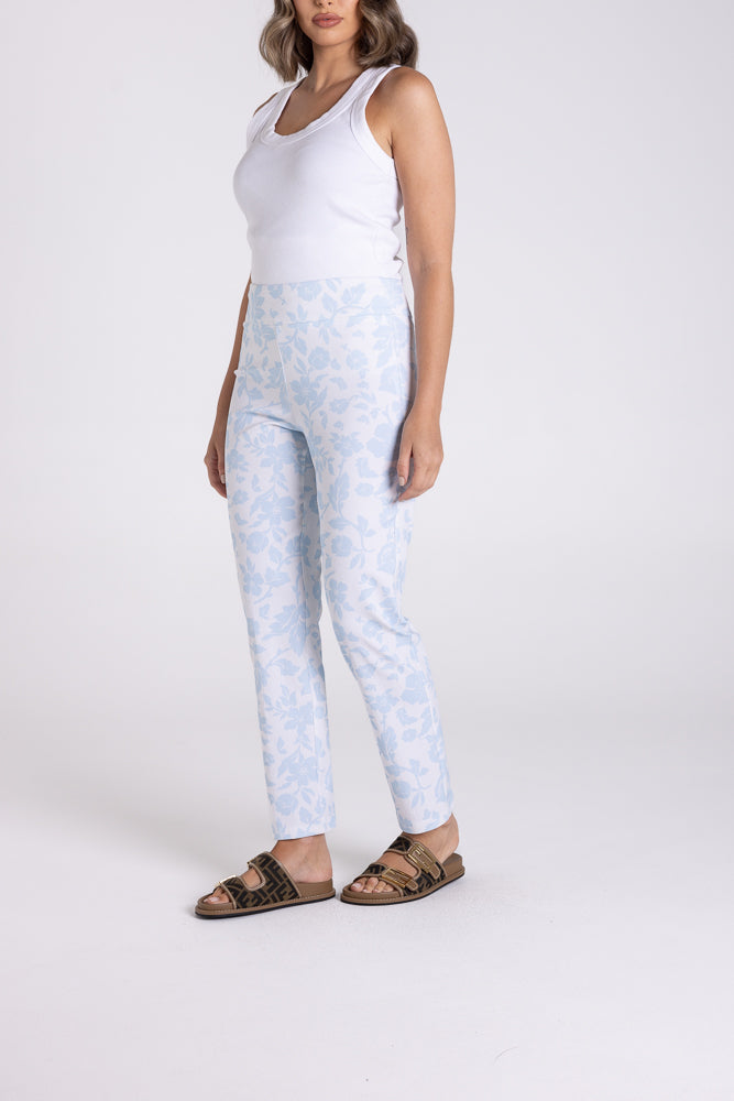 3167 - 7/8 PULL ON PANT-AUDREY PRINT