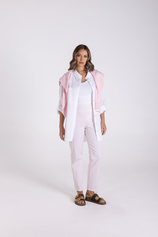 3169 - 7/8 DIAMOND PULL ON PANT