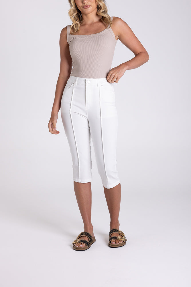 3174 - SATEEN CAPRI PANT