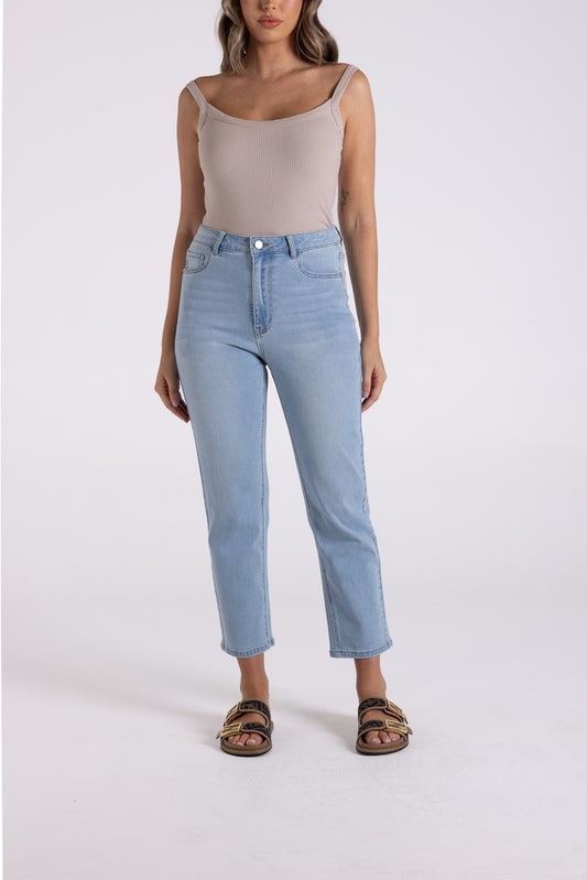 3194 - 3/4 SLIM JEAN