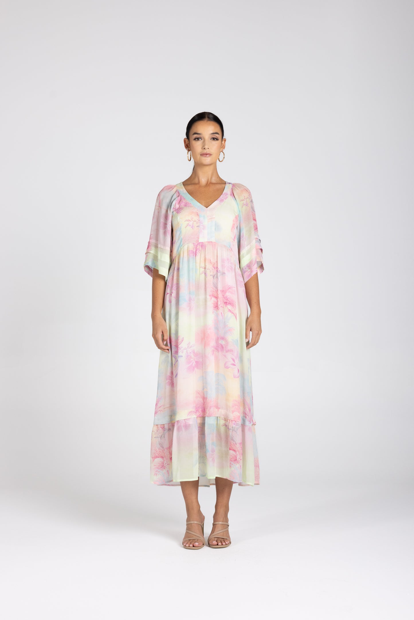 3205 - Sunset Midi Dress