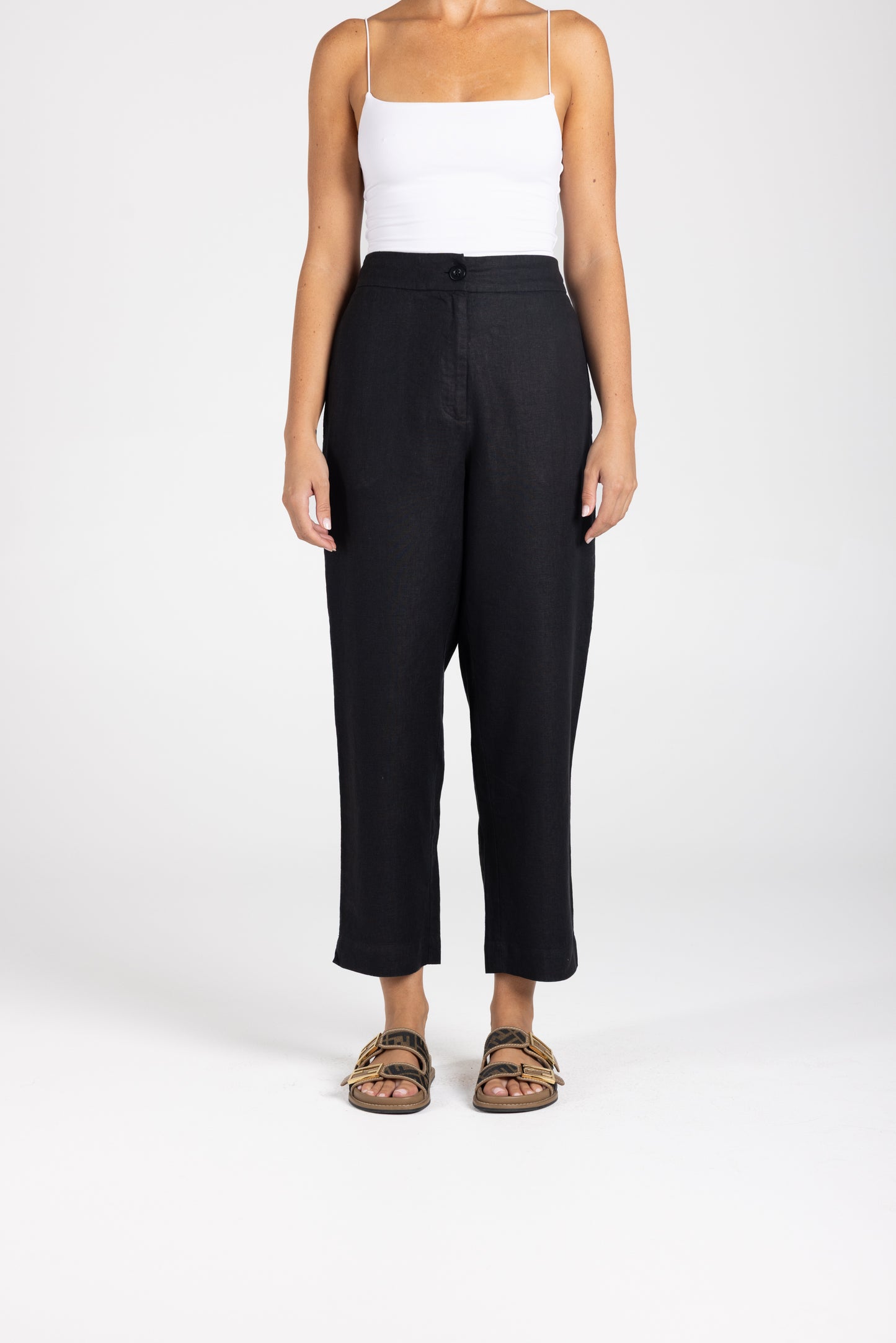 3208 - Linen 7/8 Pant