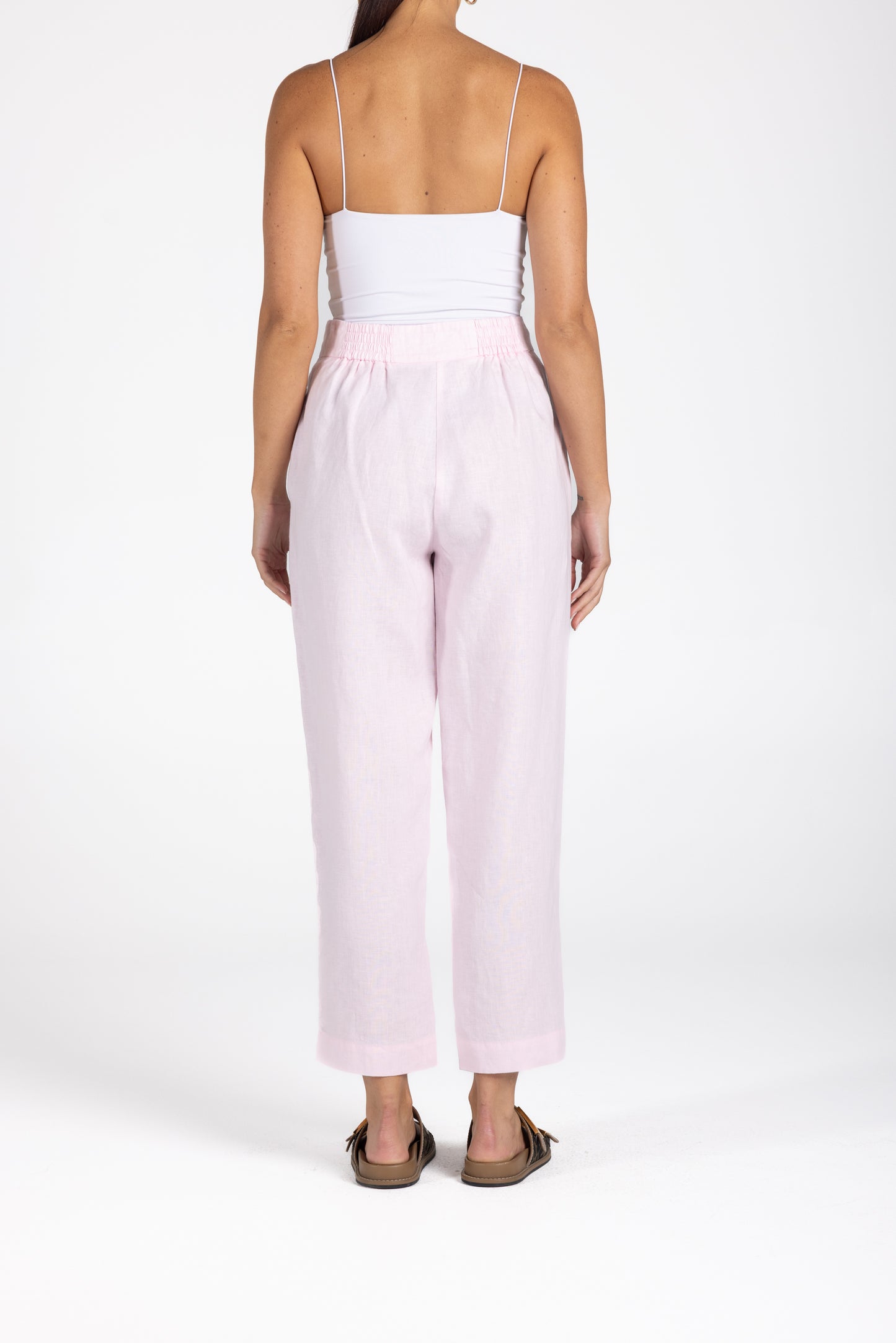 3208 - Linen 7/8 Pant