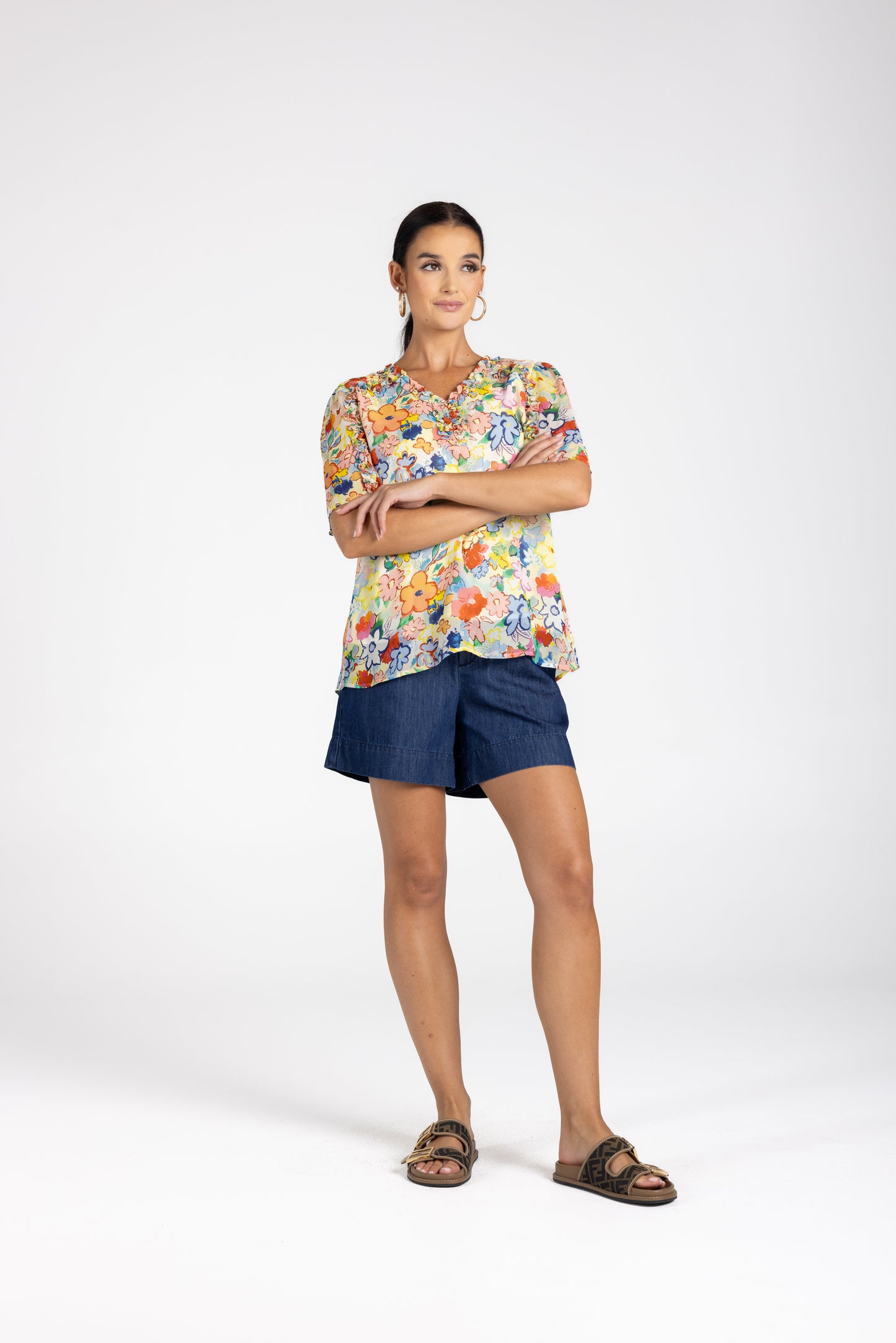 3226 - Christine Print Top