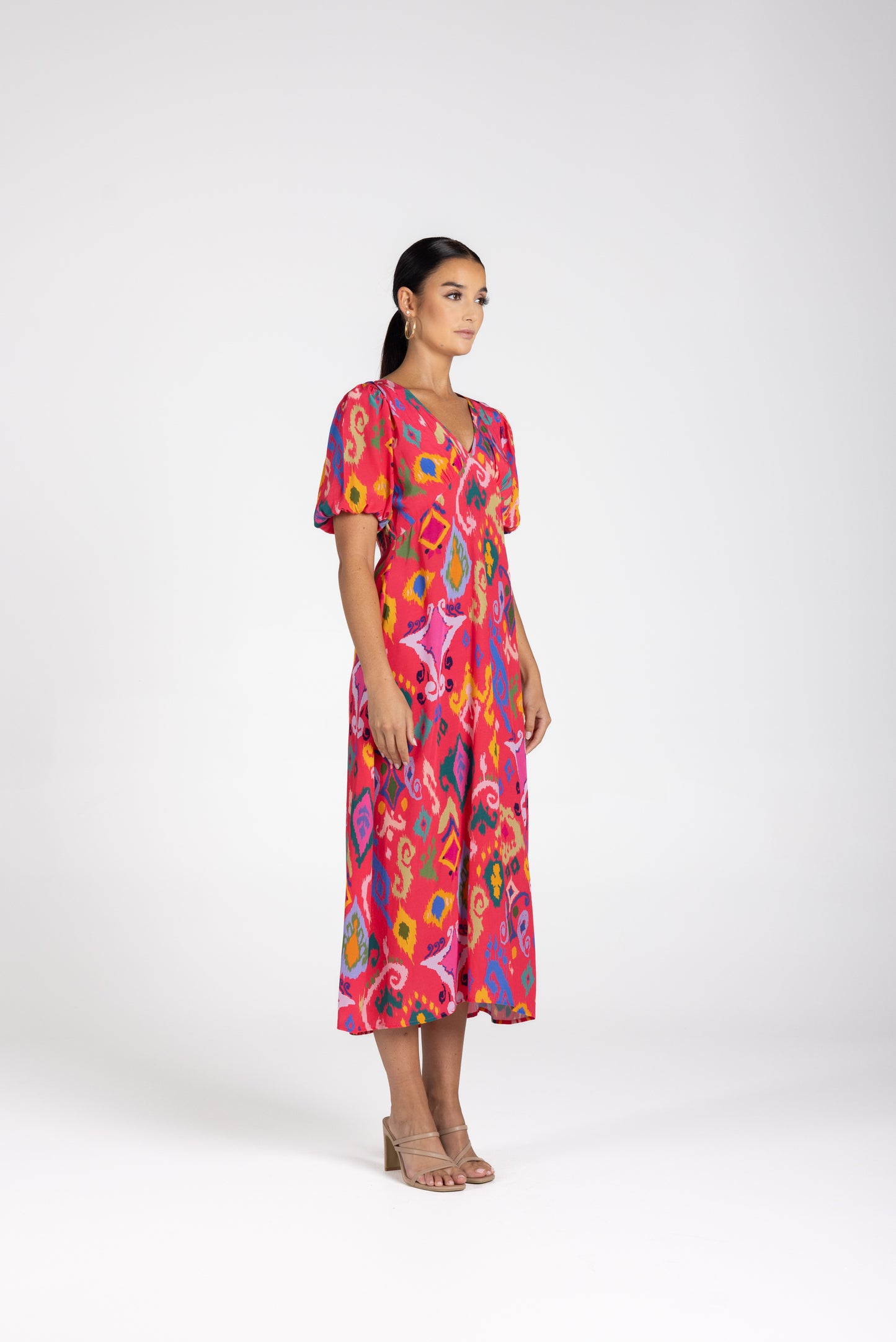 3231 - Ikat Midi dress