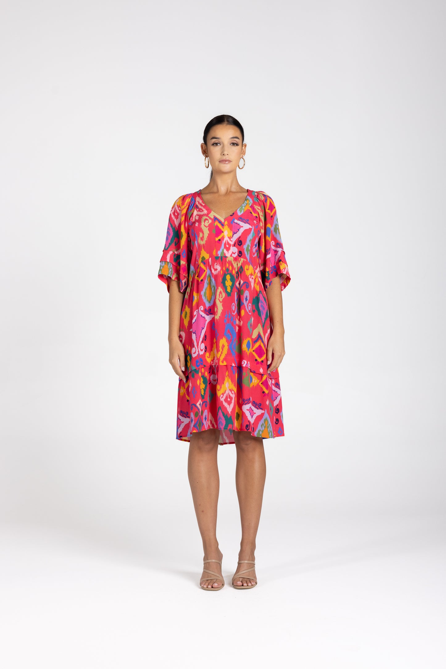 3232 - Ikat Short Dress