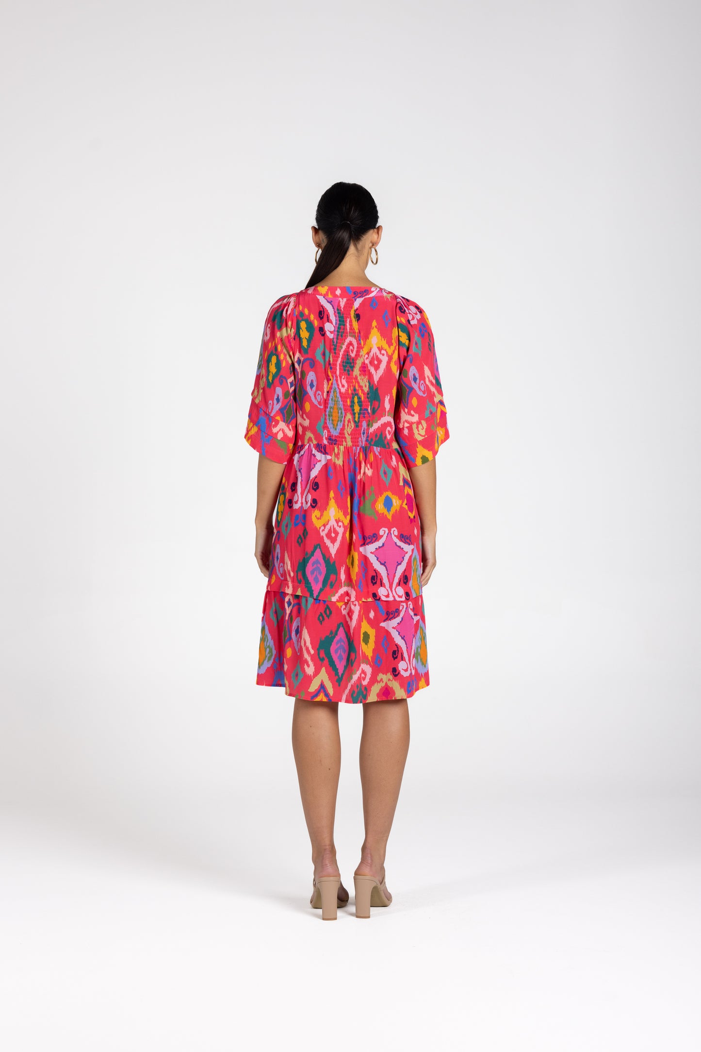 3232 - Ikat Short Dress