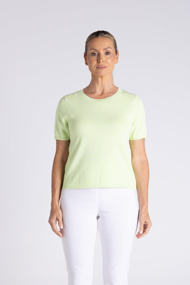 COTTON KNIT T-SHIRT