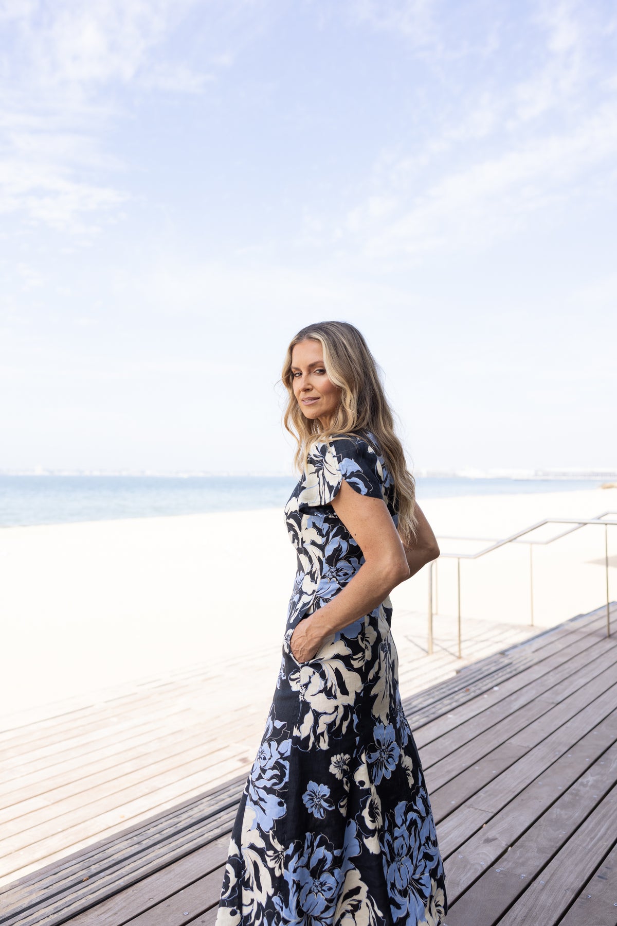 PEONIE PRINT DRESS
