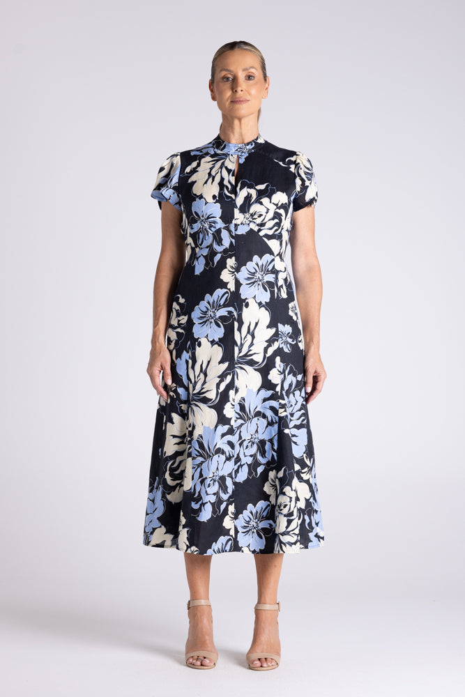 PEONIE PRINT DRESS