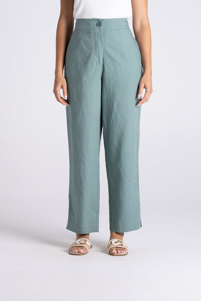 LUNA 7/8 LINEN PANT