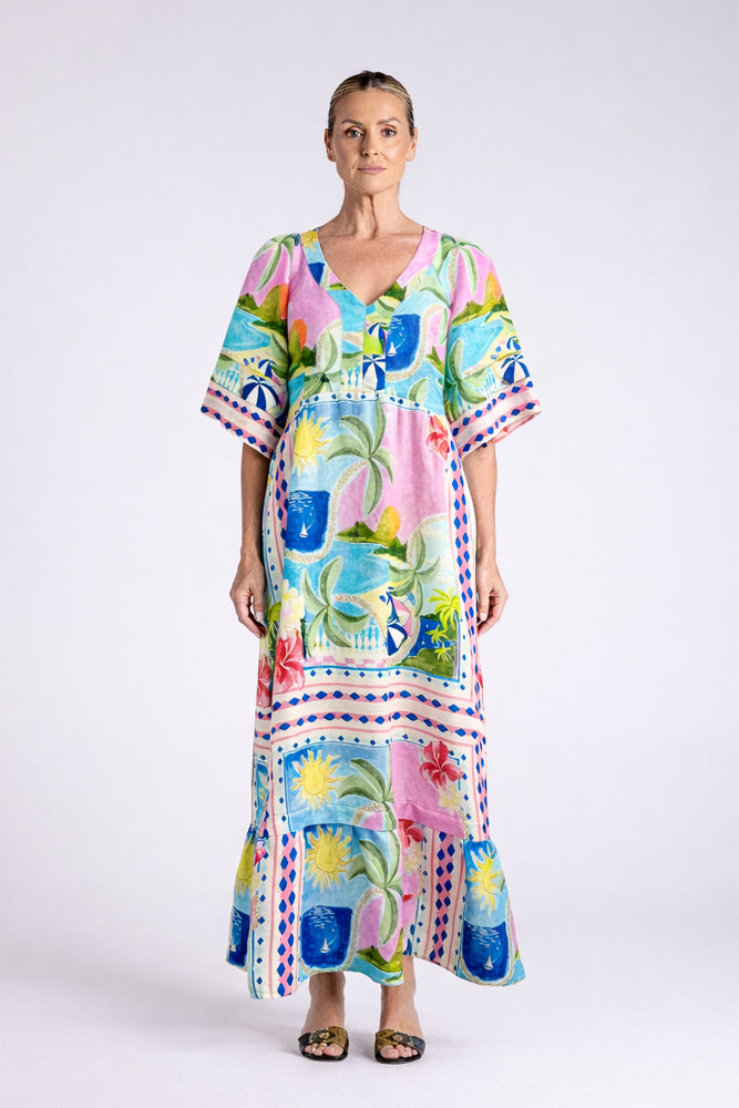 IBIZA MIDI DRESS
