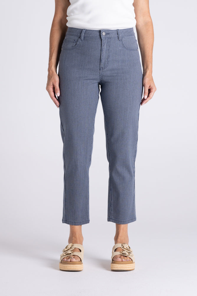 MINI STRIPE 7/8  SLIM JEAN