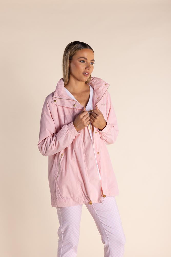 2838 - SPRAY JACKET W/ GOLD LOGO